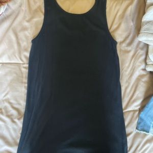 BCG Tank Top Black Size Large Scoop Neck Racerback Fit